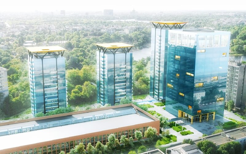 One Mircea Eliade 2022 Primaverii-Floreasca, 2 camere Centrala, AC, Parcare